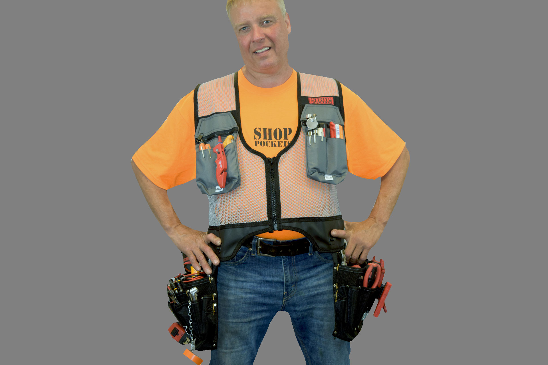 Shop Pockets Tool Vests